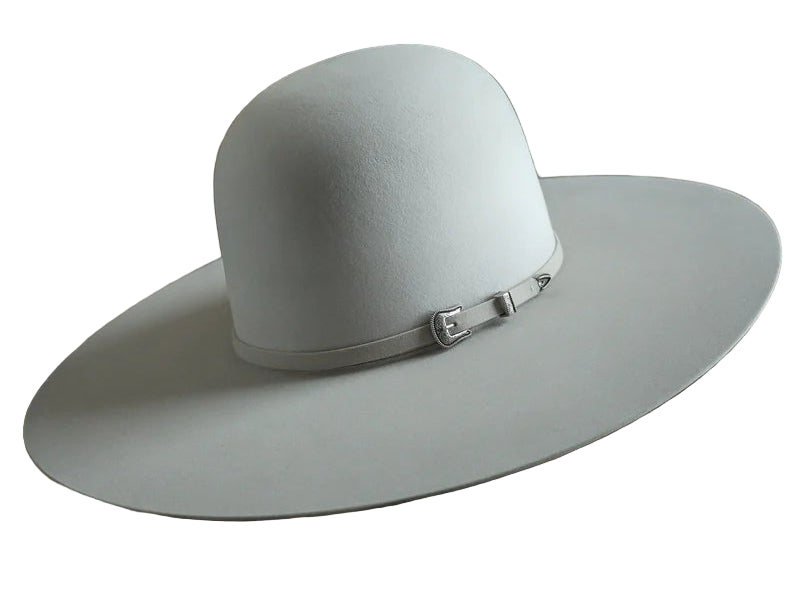 ATWOOD HAT CO 5X OPEN CROWN HAT - SILVERBELLY