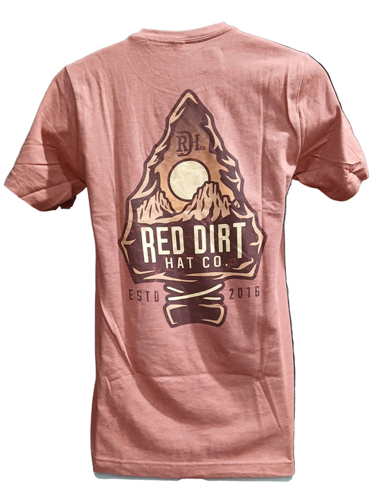 RED DIRT HAT CO SUNSET PEAK TEE SHIRT