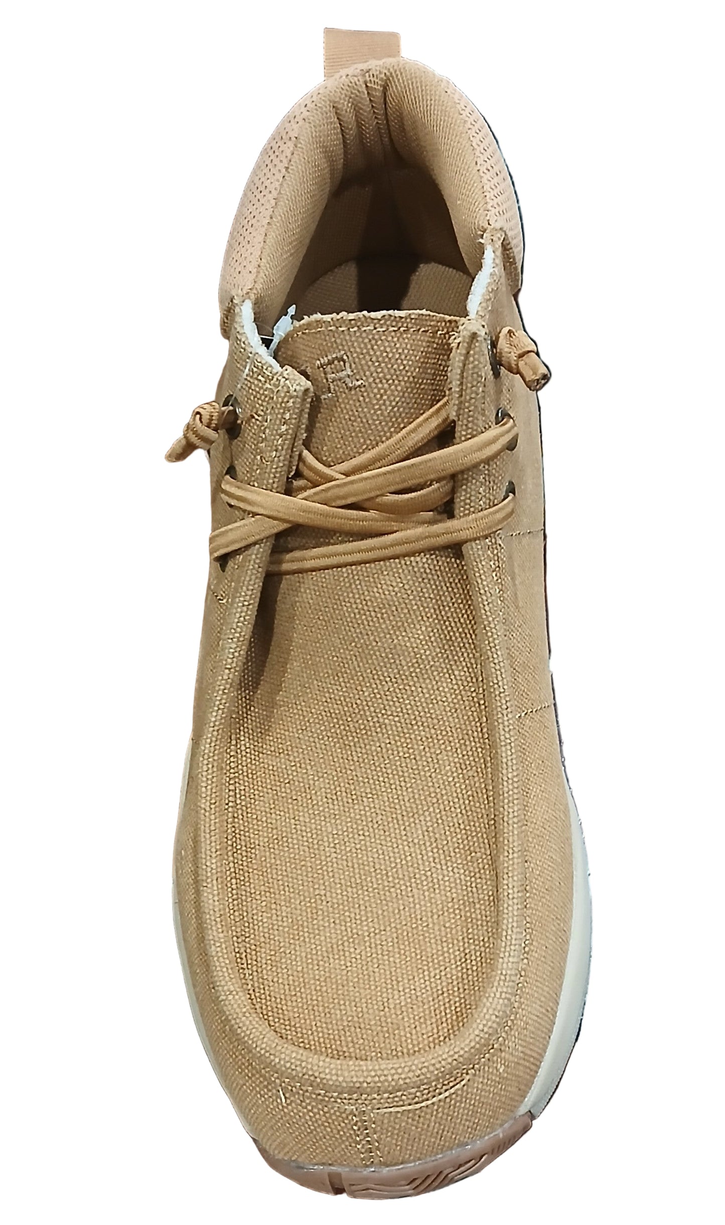 MEN'S ROPER TAN CANVAS MOC TOE CHUKKA WITH PADDED COLLAR