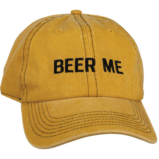 "BEER ME" BASEBALL CAP