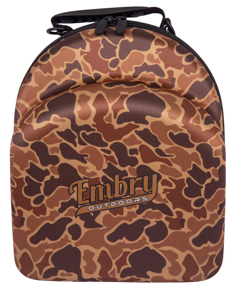 EMBRY OUTDOORS CAMO HAT CASES - 3 COLORS