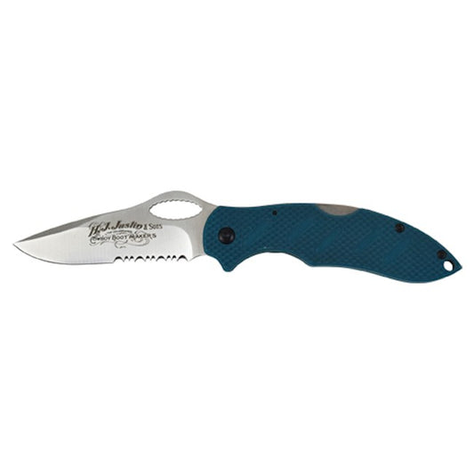 JUSTIN ROPING KNIFE - BLUE