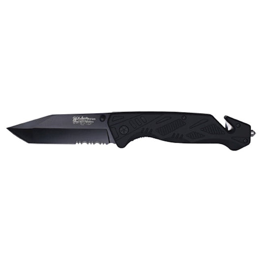 JUSTIN 3 IN 1 TACTICAL KNIFE MATTE - BLACK