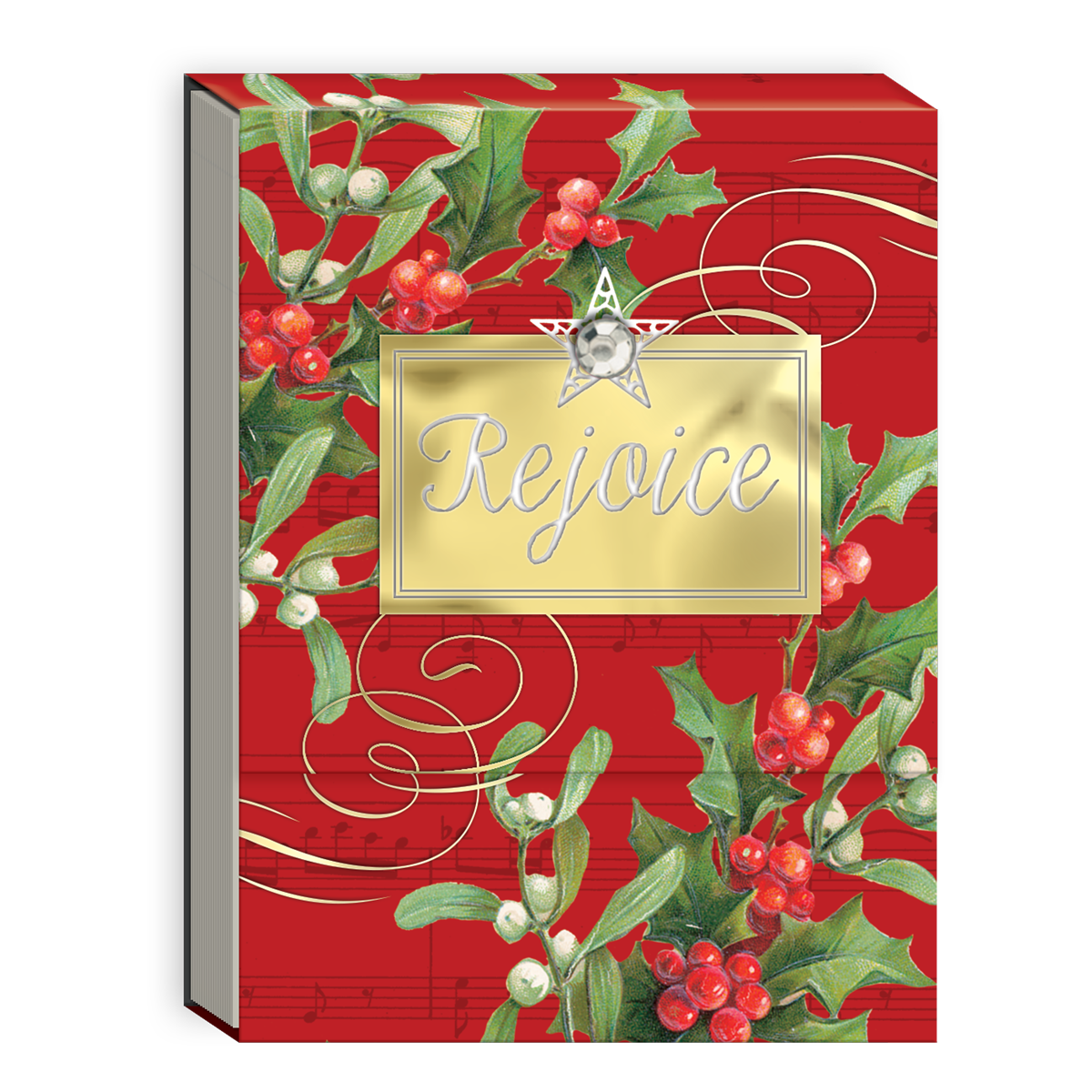 GLAD TIDINGS "REJOICE" POCKET NOTE PAD