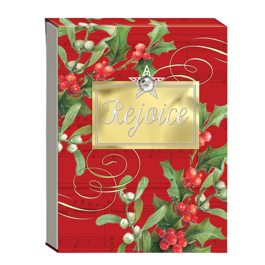 GLAD TIDINGS "REJOICE" POCKET NOTE PAD
