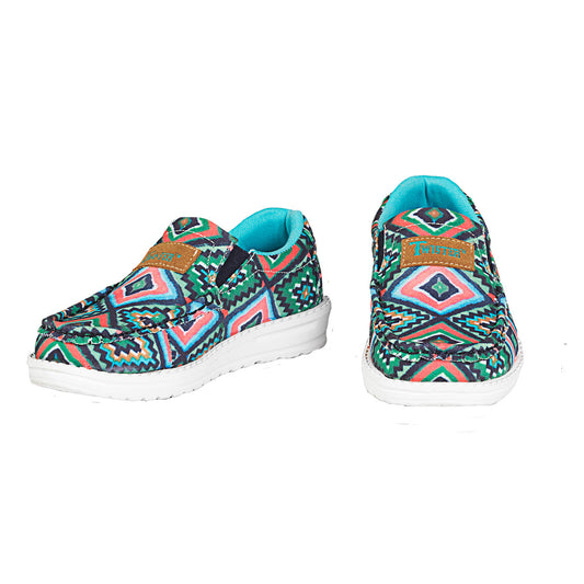 TWISTER "ISLA" CASUAL CHILDREN GIRLS SHOE - MULTICOLOR