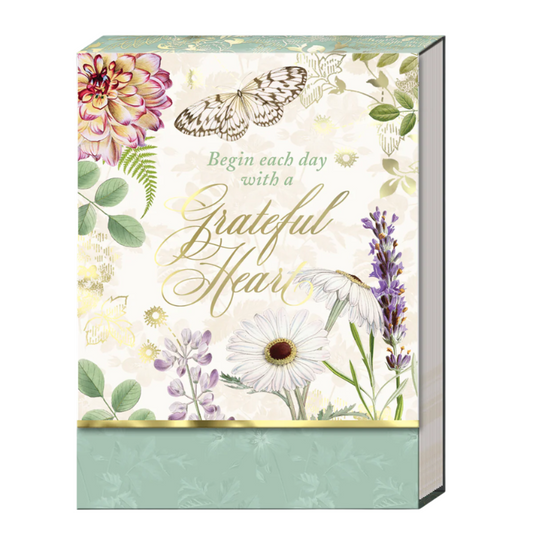 NATURE'S GRACE "GRATEFUL HEART" POCKET NOTE PAD