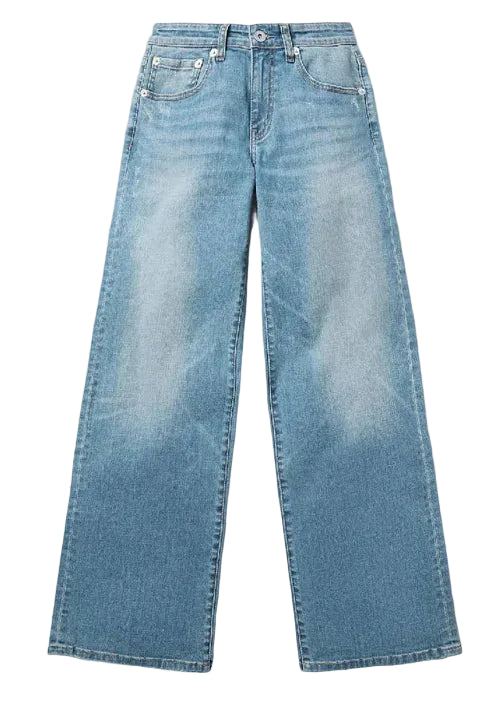 STETSON LADIES MID RISE 675 WIDE LEG JEANS