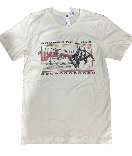 WESTERN BRONC TEE SHIRT