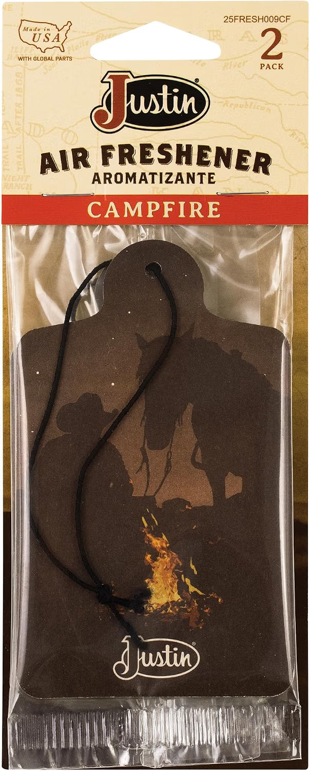 JUSTIN AIR FRESHENER 2 PK - 7 SCENTS