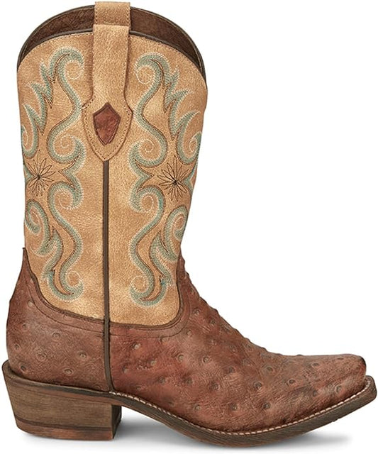 NOCONA WOMEN'S "HIERRA" OSTRICH PRINT WESTERN BOOTS