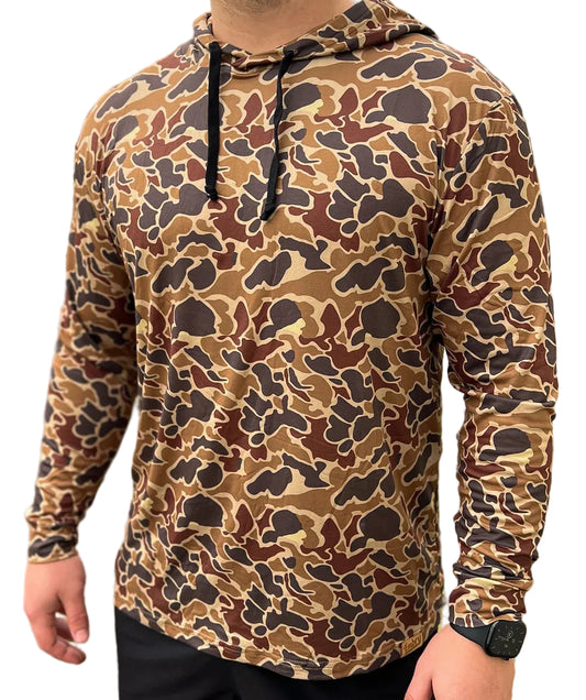 EMBRY OUTDOORS DUCK CAMO ALL DAY HOODIE