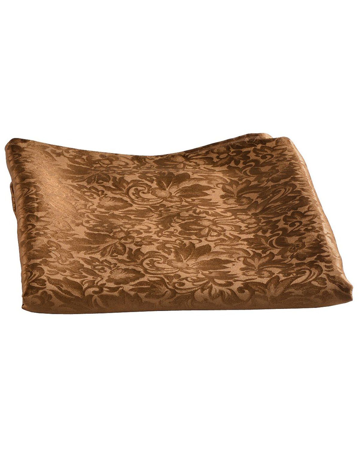 SILK JACQUARD WILD RAG in BROWN