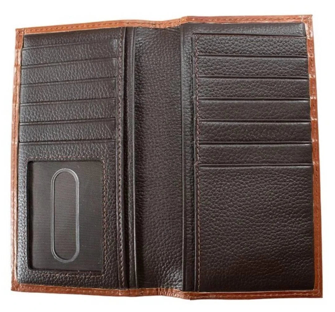 NOCONA MEN'S RODEO LONGHORN FLORAL WALLET