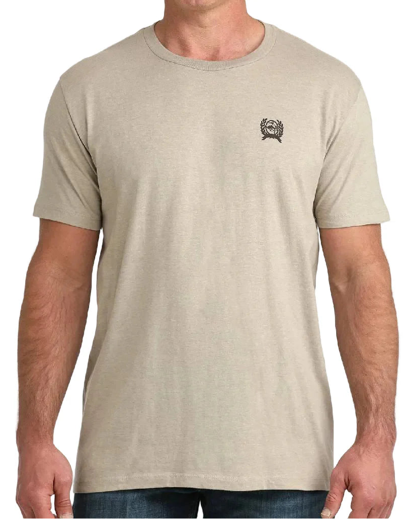 CINCH MEN'S GRAPHIC TEE in STONE