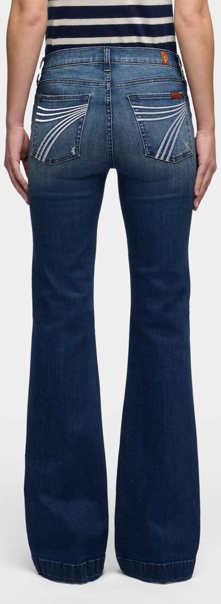 7 FOR ALL MANKIND DOJO JEANS in LAKE BLUE