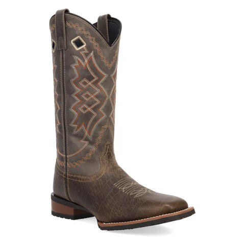 DAN POST MEN'S HIGHWAY MAN DK BROWN BOOTS