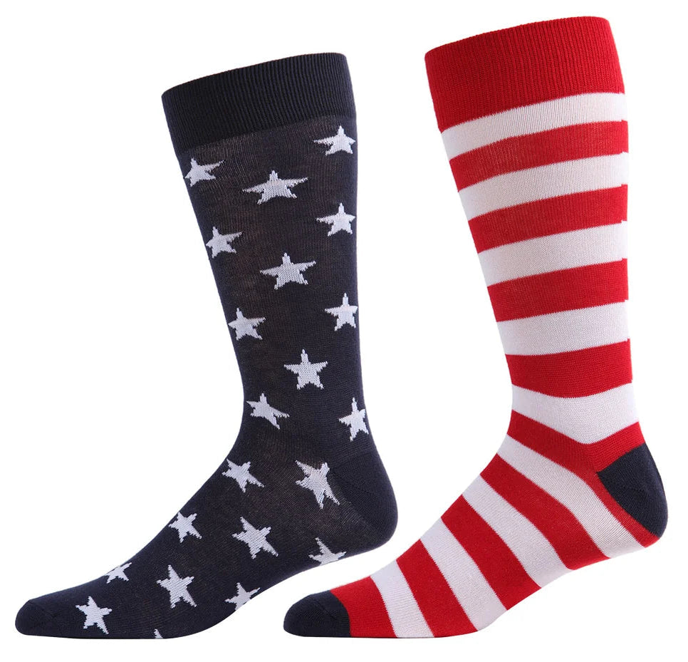 MEMOI MEN'S NOVELTY BAMBOO SOCKS - SIZE 10-13