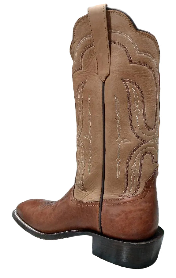 YEE HAW RANCH EXCLUSIVE RIOS OF MERCEDES CANELA NAVAJO BISON BOOTS