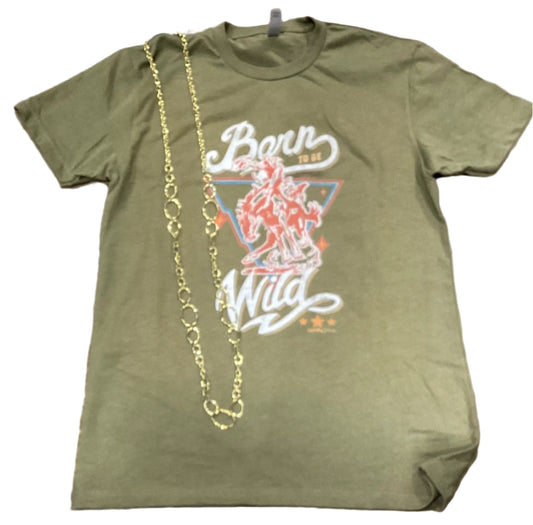 BORN TO BE WILD TEE SHIRT