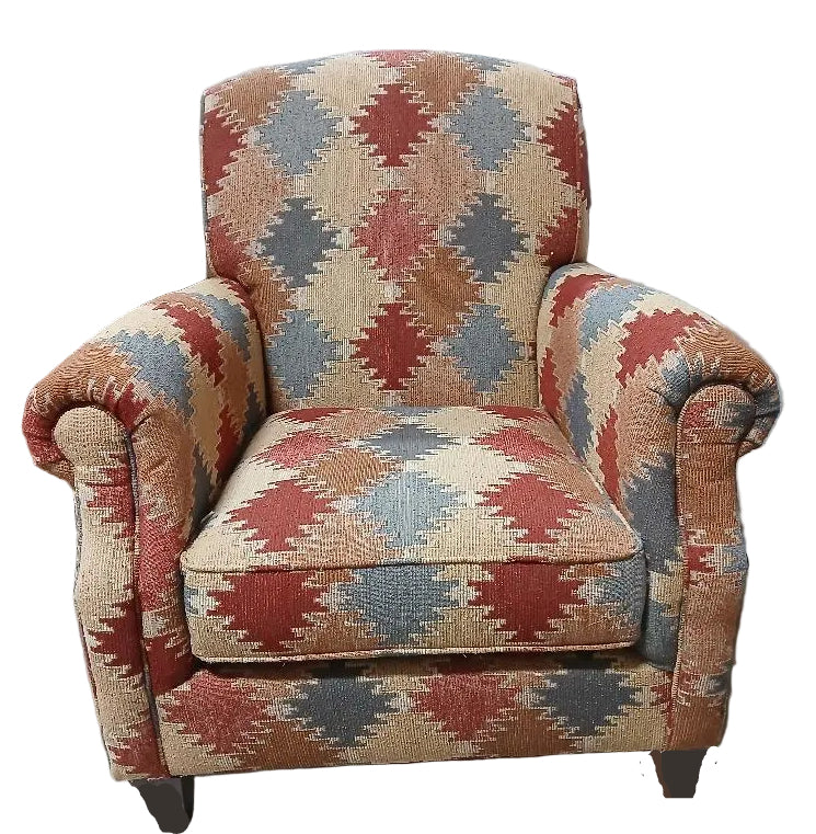 MAYO 9687 ACCENT CHAIR AND OTTOMAN in KYAXRU