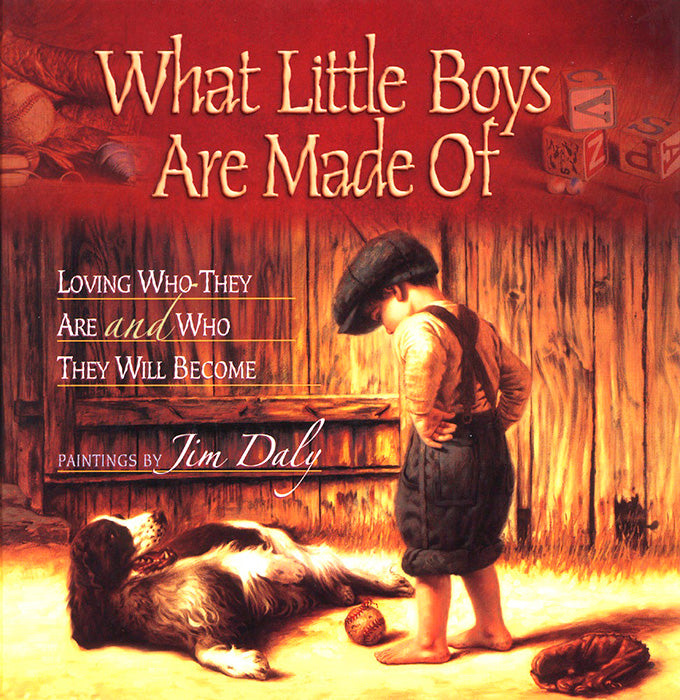 WHAT LITTLE BOYS ARE MADE OF GIFT BOOK