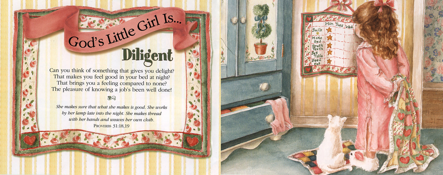 GOD'S WISDOM FOR LITTLE GIRLS, A FAITH BASED BOOK