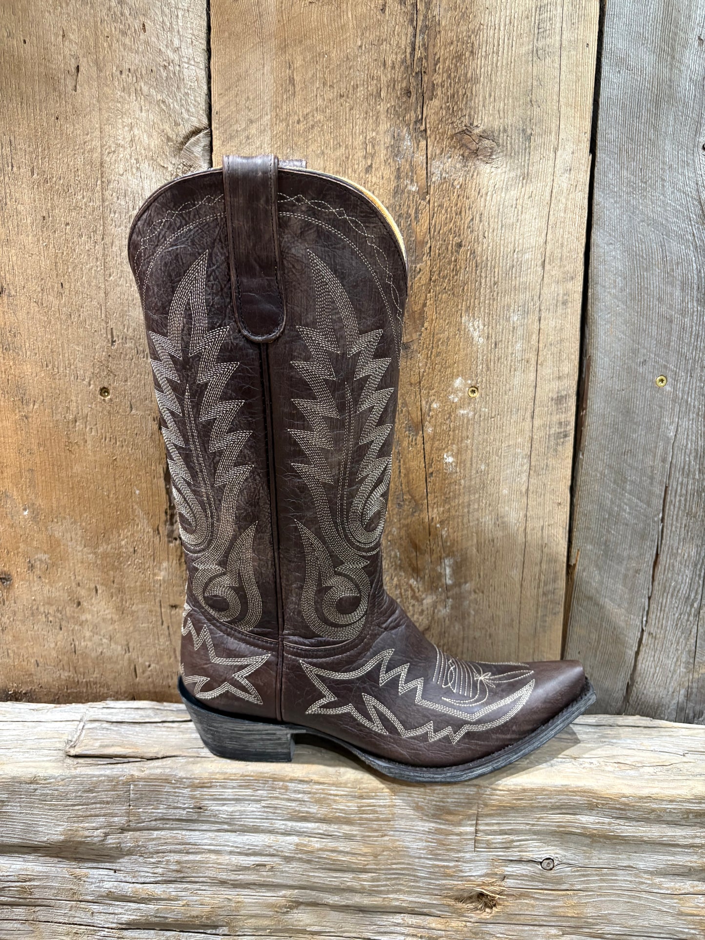 OLD GRINGO 13" LADIES "NEVADA" CHOCOLATE BOOTS