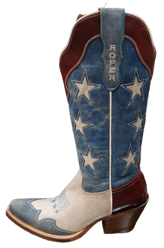 ROPER WOMEN'S VINTAGE AMERICANA WESTERN BOOT