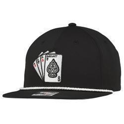 ARIAT MEN'S EMBROIDERED ACES CAP