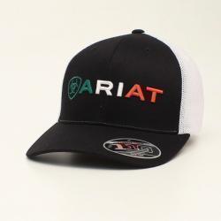ARIAT MEN'S MEXICAN FLAG LOGO CAP