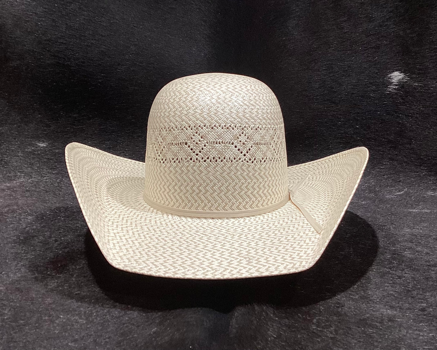 ATWOOD THREE RIVERS OPEN CROWN STRAW COWBOY HAT