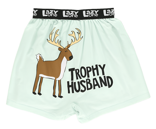 MEN'S "TROPHY HUSBAND" BOXERS