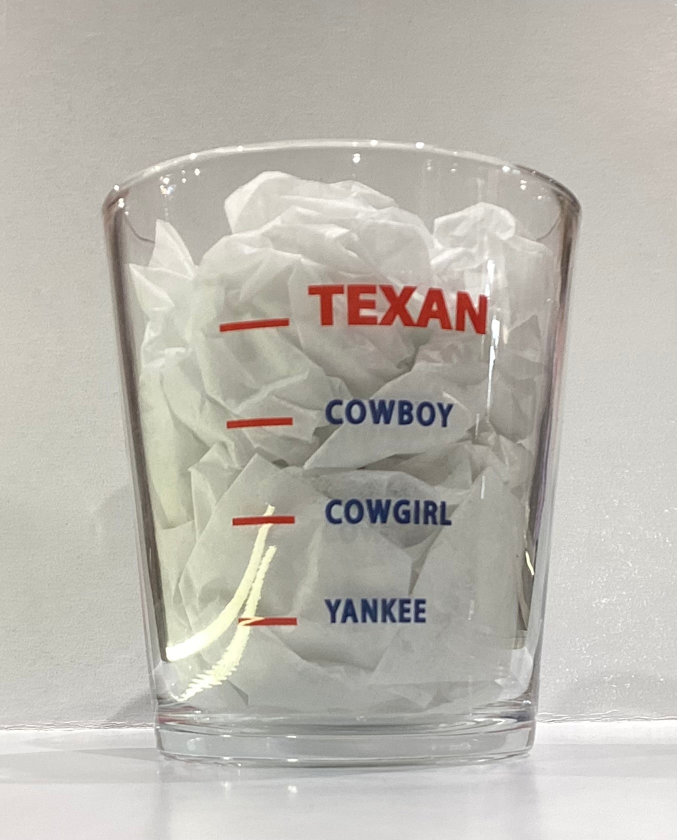 Texas Sized Shot Glass - OVERSIZED