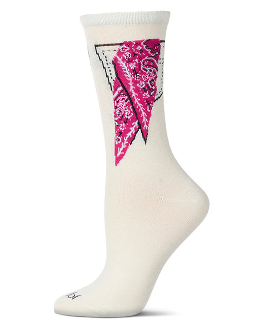 MEMOI WOMEN'S NOVELTY BAMBOO SOCKS - SIZE 9-11