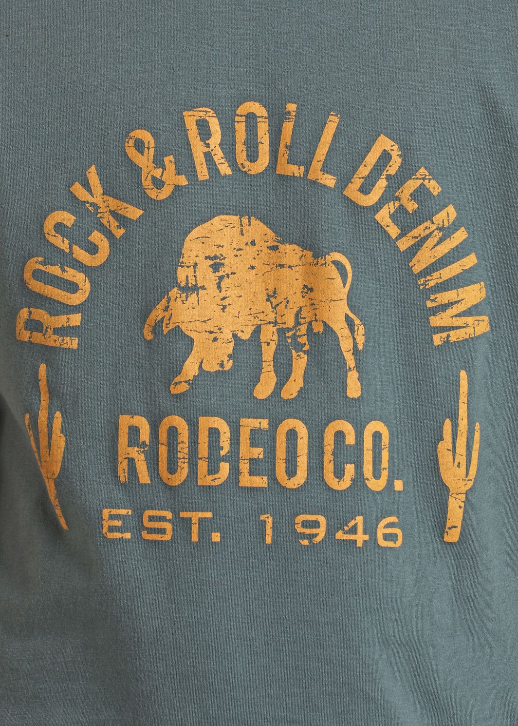Rock & Roll Boys Logo Bronco tee shirt