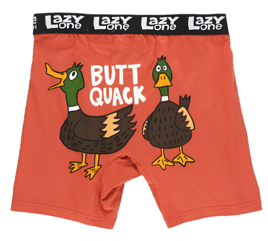 MEN'S "BUTT QUACKS" BOXERS
