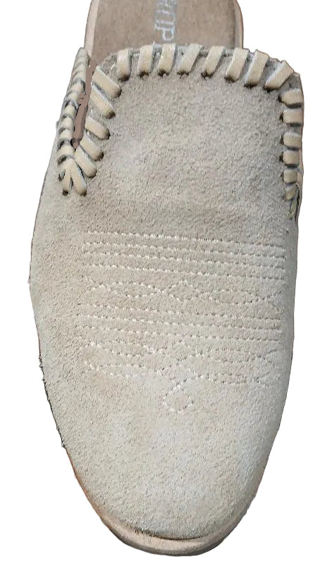 ROPER WOMEN'S HAMPTON SUEDE MULE - BEIGE