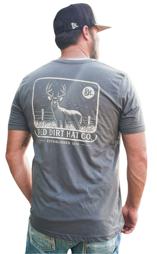 RED DIRT HAT CO BIG BUCK TEE