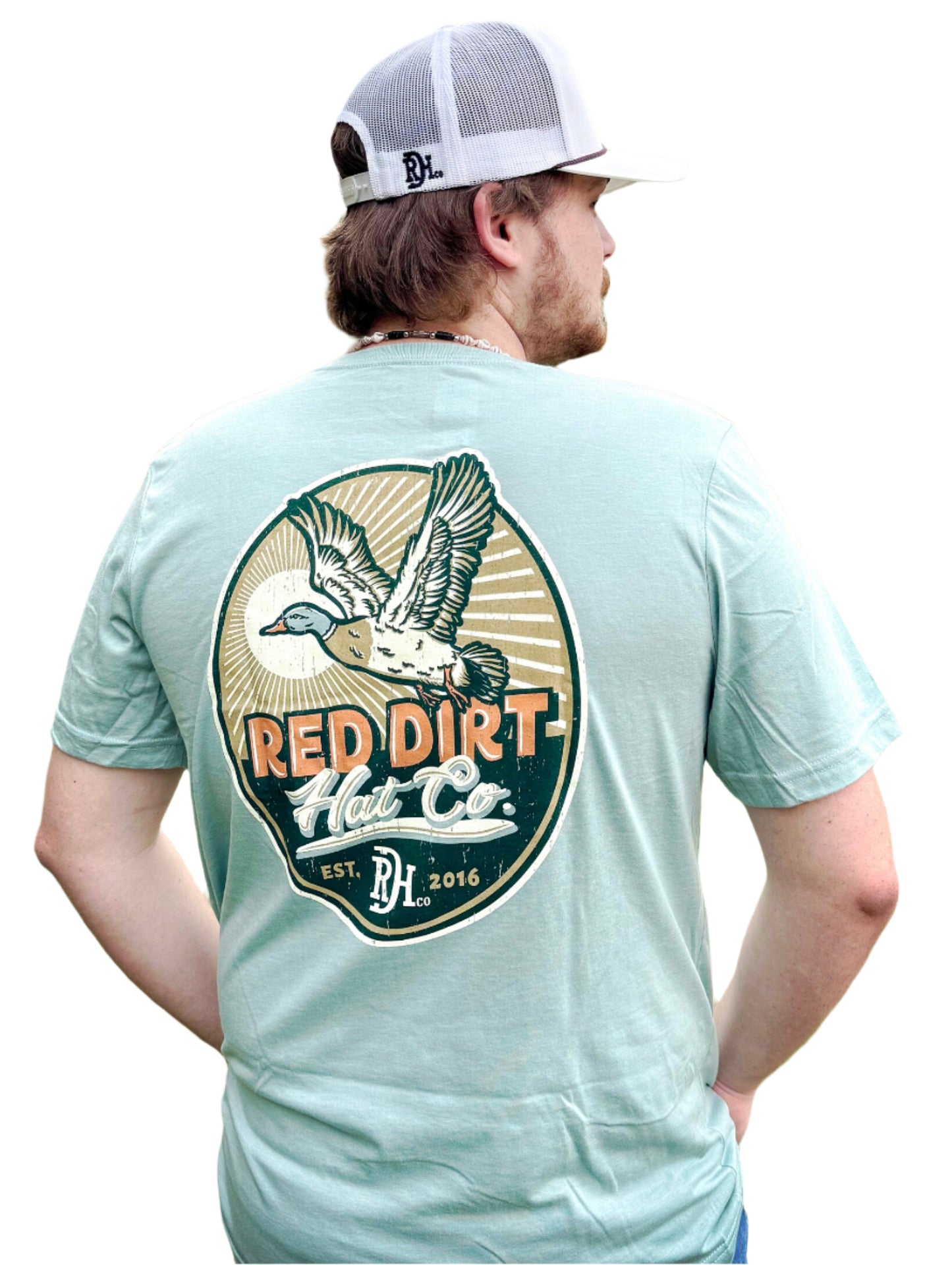 RED DIRT HAT CO BIG DUCK ENERGY TEE