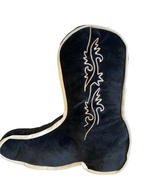 2 FLY CO. SNOOZY BOOT PILLOW in MIDNIGHT or TAN
