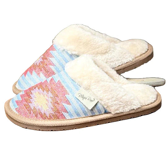 BLAZIN' ROXX "BRANDI" AZTEC SLIDE SLIPPERS