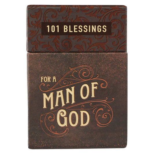 101 FAVORITE BIBLE VERSES FOR A MAN OF GOD BOX OF BLESSINGS