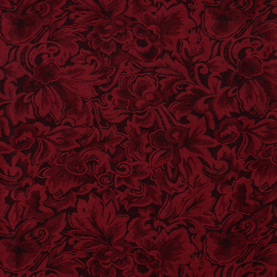 WYOMING TRADERS BAROQUE SILK SCARF in INDIGO, PINE, RUST OR SCARLET