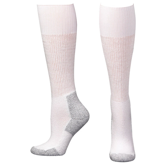 BOOT DOCTOR MEN'S OVER THE CALF 3PK SOCKS in WHITE
