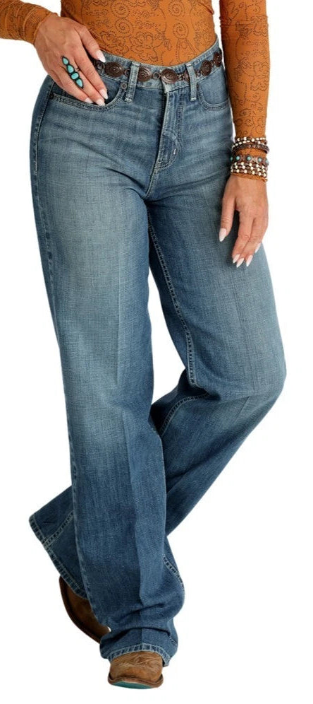 CRUEL DENIM CASEY MEDIUM STONE WASH WOMEN'S JEANS