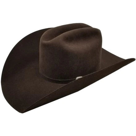 ATWOOD CATTLEMAN 5X FELT HAT- CHOCOLATE