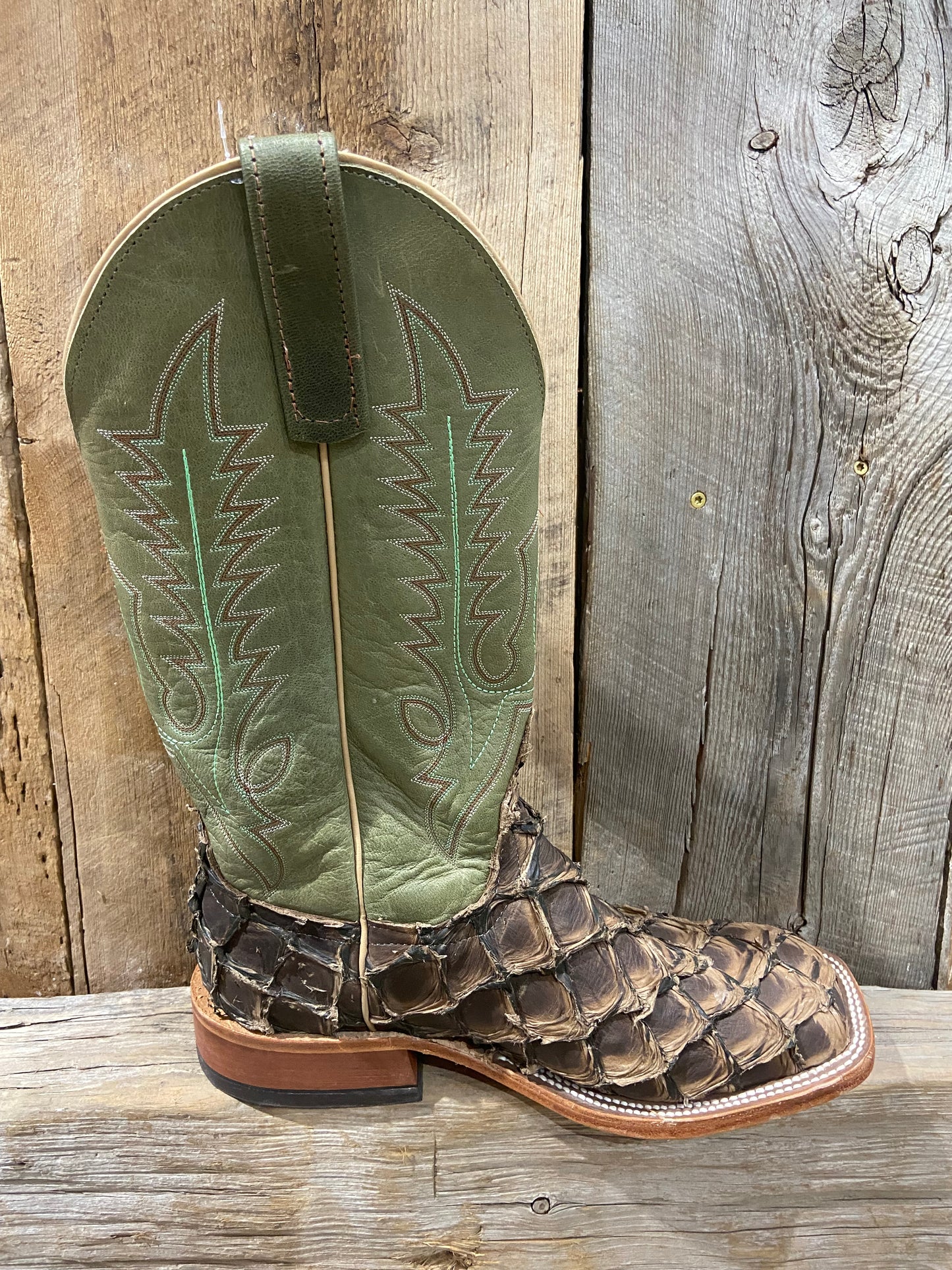 ANDERSON BEAN SWAMP BROWN BIG BASS MENS BOOTS