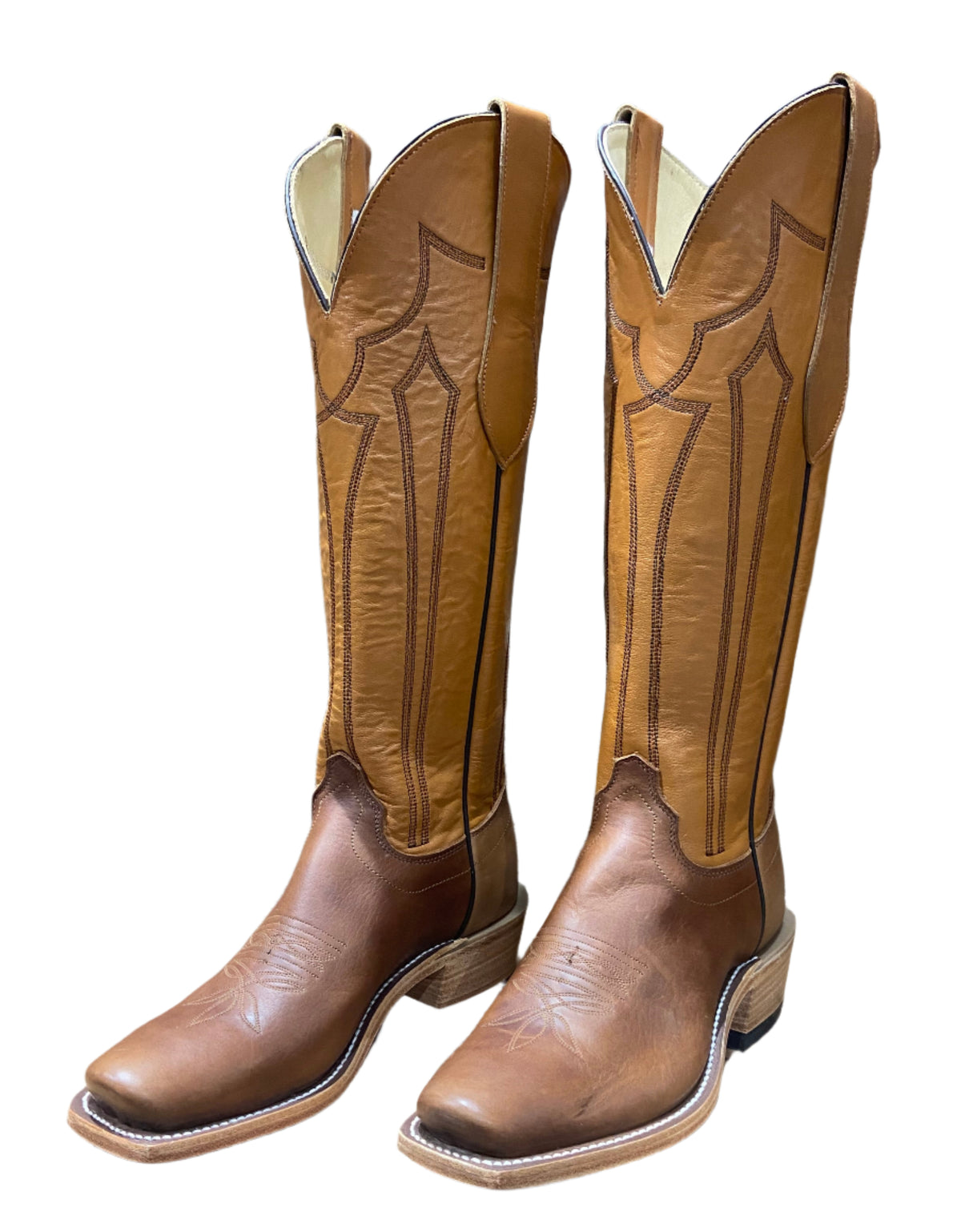 OLATHE VENETTA CUERO TALL TOP BOOT – Yee Haw Ranch Outfitters