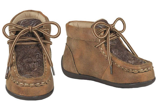DOUBLE BARREL "JED" TODDLER MOC SHOES